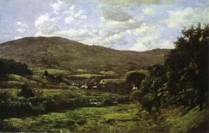 Okemo Mountain, Ludlow, Vermont by Theodore Clement Steele Oil Painting