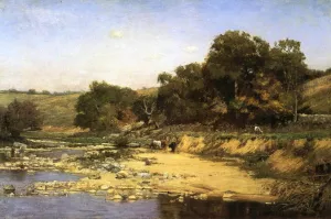 On the Muscatatuck painting by Theodore Clement Steele