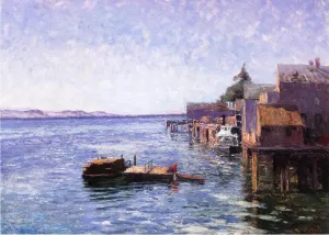 Puget Sound by Theodore Clement Steele - Oil Painting Reproduction