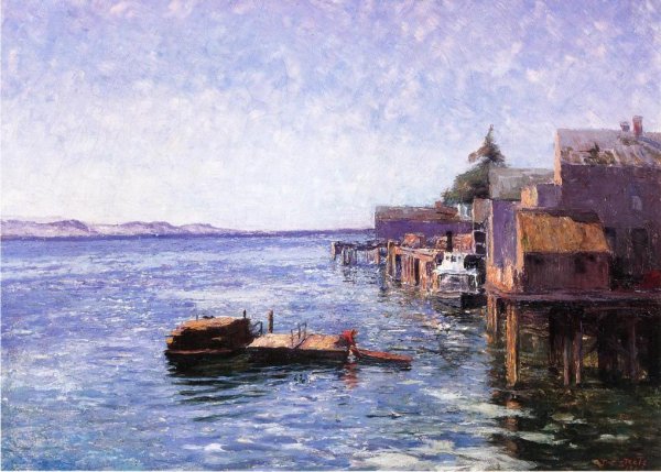 Main Product Photo of Puget Sound Painting by Theodore Clement Steele