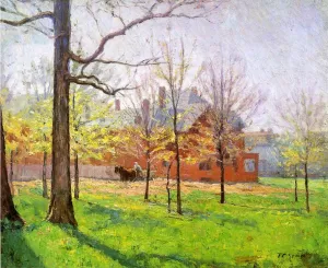 Talbott Place by Theodore Clement Steele - Oil Painting Reproduction
