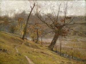 The Bloom of the Grape by Theodore Clement Steele Oil Painting