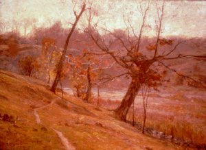 The Bloom of the Grape by Theodore Clement Steele Oil Painting
