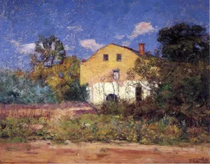 The Grist Mill by Theodore Clement Steele Oil Painting