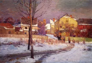 Tinker Place by Theodore Clement Steele Oil Painting
