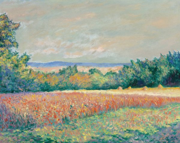 Main Product Photo of Les Deserts, Giverny  Painting by Theodore Earl Butler