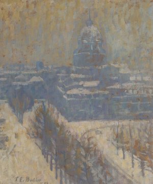 Les Invalides, Paris by Theodore Earl Butler Oil Painting