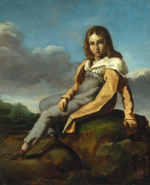Alfred Dedreux by Theodore Gericault Oil Painting