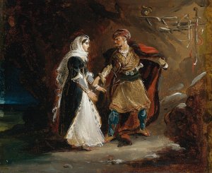 La Fiancee D'abydos by Theodore Gericault Oil Painting