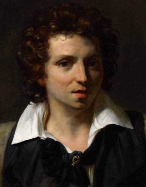 Portrait of a Young Man by Theodore Gericault Oil Painting
