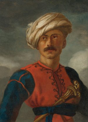 Portrait Of Mameluck by Theodore Gericault Oil Painting