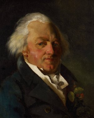 Portrait of Simeon Bonnesoeur-Bourginiere by Theodore Gericault Oil Painting