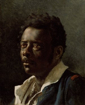 Portrait Study by Theodore Gericault Oil Painting