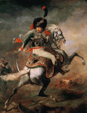 The Charging Chasseur by Theodore Gericault Oil Painting