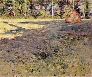 Afternoon Shadows by Theodore Robinson - Oil Painting Reproduction