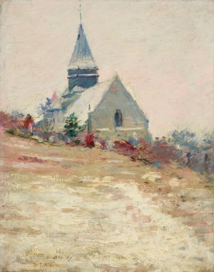 Giverny by Theodore Robinson Oil Painting