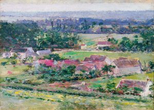 Giverny by Theodore Robinson Oil Painting