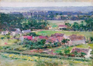 Giverny Oil painting by Theodore Robinson