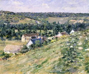 Giverny by Theodore Robinson - Oil Painting Reproduction
