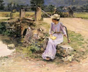 La Debacle painting by Theodore Robinson