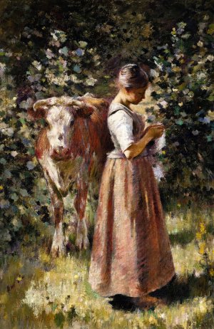 La Vachere by Theodore Robinson Oil Painting