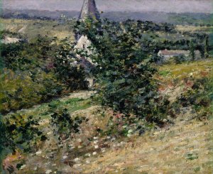 Old Church At Giverny by Theodore Robinson Oil Painting