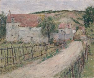 The Old Mill by Theodore Robinson Oil Painting