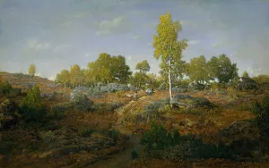 A Path among the Rocks Oil painting by Theodore Rousseau