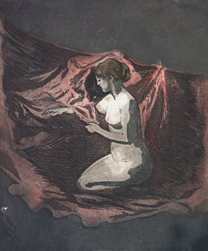 Embers Glow by Theodore Roussel Oil Painting