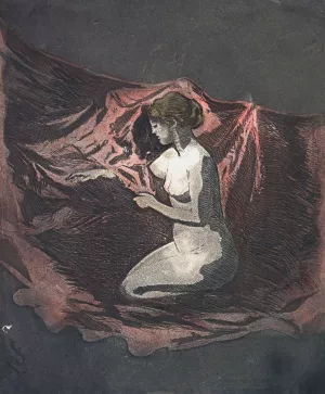 Embers Glow by Theodore Roussel Oil Painting