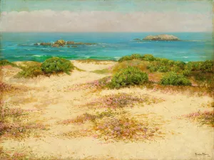 Monterey Coast; 17 Mile Drive by Theodore Wores Oil Painting