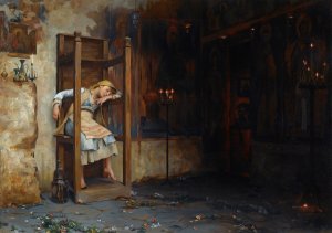 Holy Friday by Theodoros Ralli Oil Painting