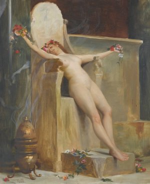 The Offering by Theodoros Ralli Oil Painting