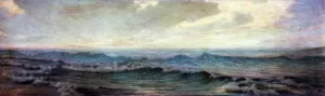 La Mer also known as The Sea by Thomas Alexander Harrison - Oil Painting Reproduction