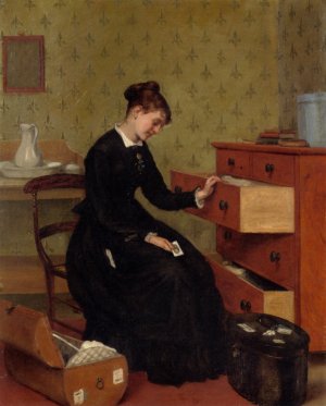 The New Governess Oil painting by Thomas Ballard