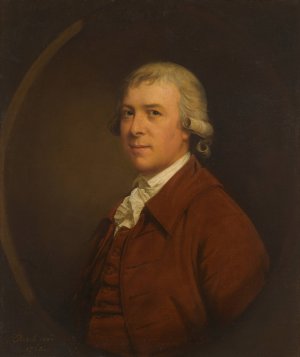 Portrait Of Francis Steward by Thomas Beach Oil Painting