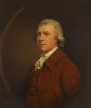 Portrait Of Francis Steward Oil painting by Thomas Beach