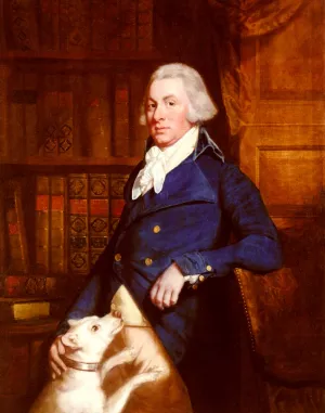 Portrait Of Samuel Rodbard 1758 - 1827 Oil painting by Thomas Beach