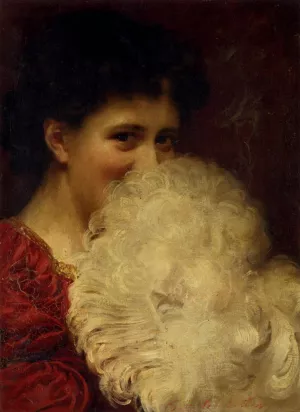 A Plume of Smoke by Thomas Benjamin Kennington Oil Painting