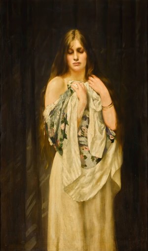 Reverie by Thomas Benjamin Kennington Oil Painting