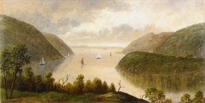 Summer Storm Approaching by Thomas Benjamin Pope Oil Painting
