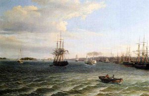 View of Philadelphia, Looking South on the Delaware River