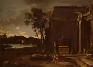 Landscape with Sarcophagus