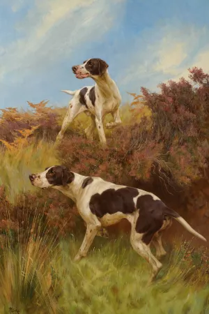 A Good Point by Thomas Blinks Oil Painting