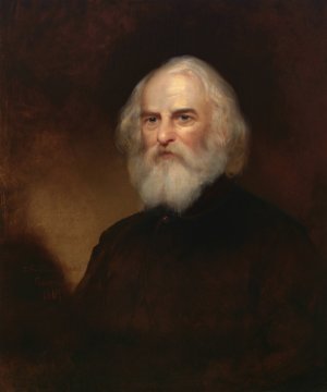 Henry Wadsworth Longfellow by Thomas Buchanan Read Oil Painting