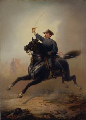 Philip Henry Sheridan by Thomas Buchanan Read Oil Painting