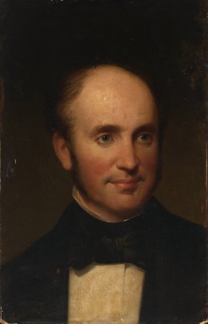 William Cullen Bryant by Thomas Buchanan Read Oil Painting
