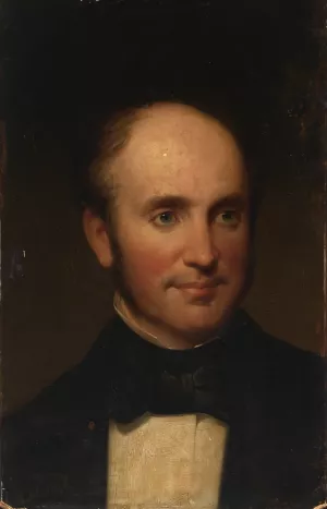 William Cullen Bryant by Thomas Buchanan Read Oil Painting