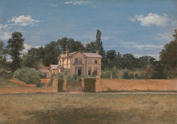 House in Woodbridge, Suffolk by Thomas Churchyard - Hand-Painted Oil Painting Reproduction