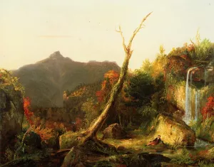 Autumn Landscape also known as Mount Chocorua by Thomas Cole Oil Painting
